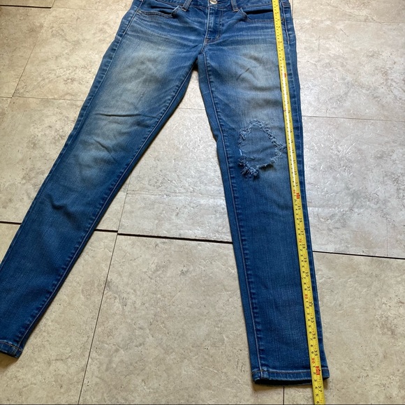 American Eagle Ripped Super Stretch Jegging Jeans - Picture 9 of 11